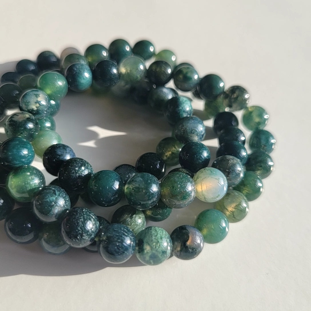 Moss Agate Bracelet