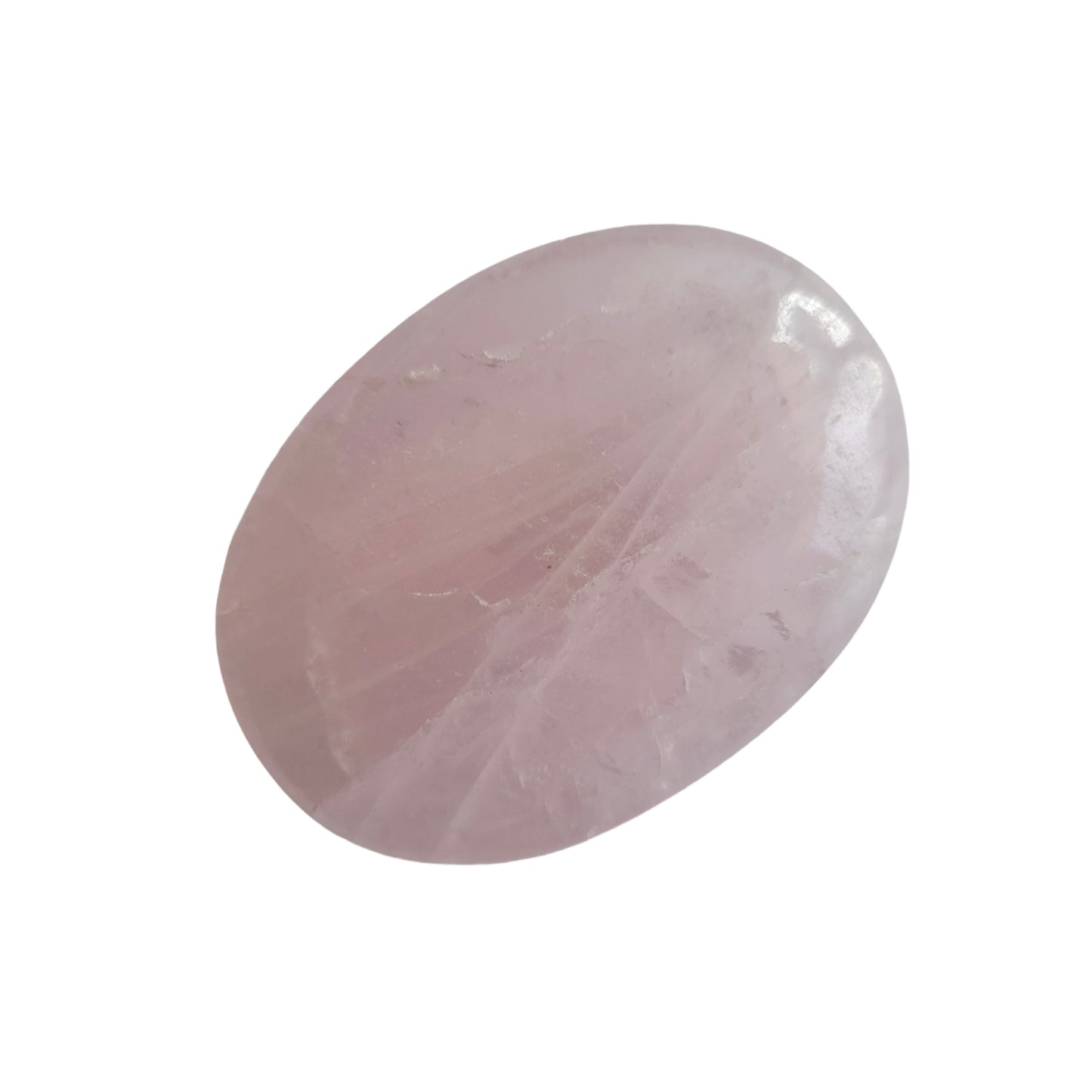 Rose Quartz Palm Stone