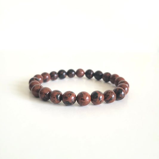 Mahogany Obsidian Bracelet