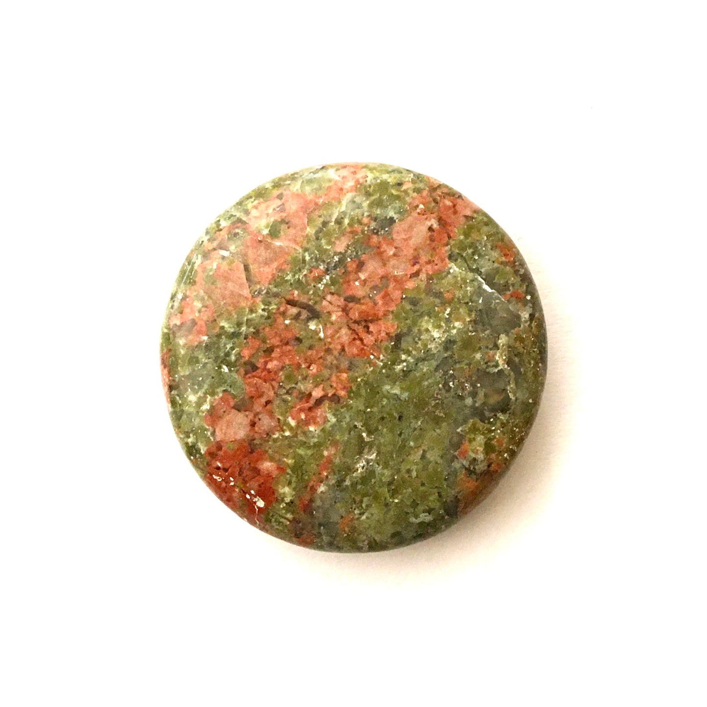 Unakite Jasper Pocket Stone