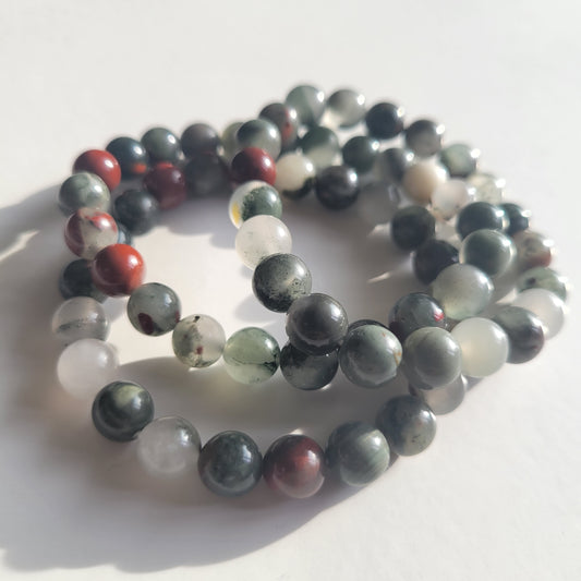 African Bloodstone Bracelet