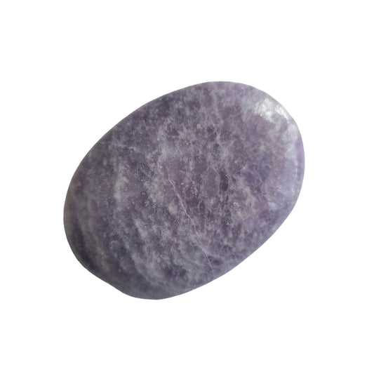 Lepidolite Palm Stone