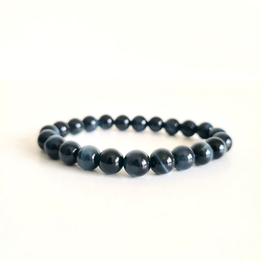 Blue Tiger’s Eye Bracelet