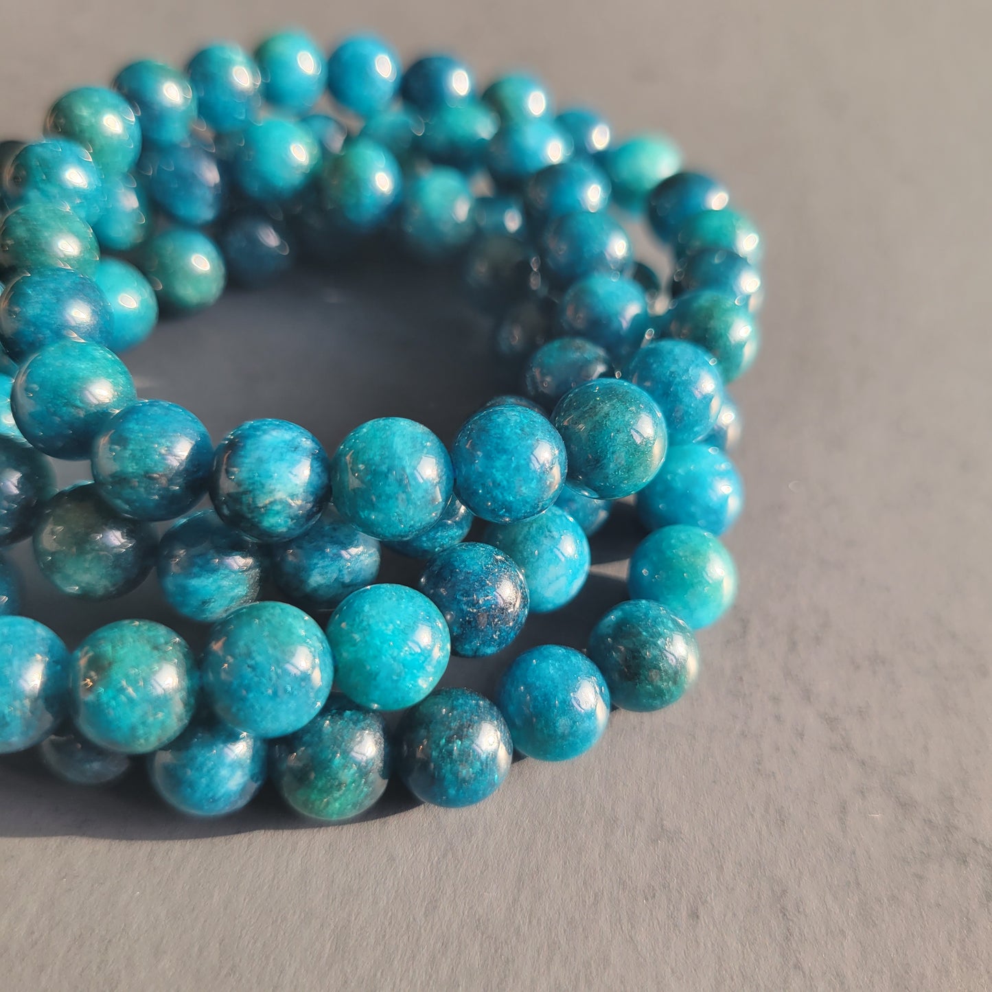 Blue Apatite Bracelet